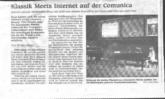1999 Comunica in Offenburg